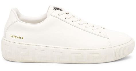 versace greek sneakers|Versace la greca low top.